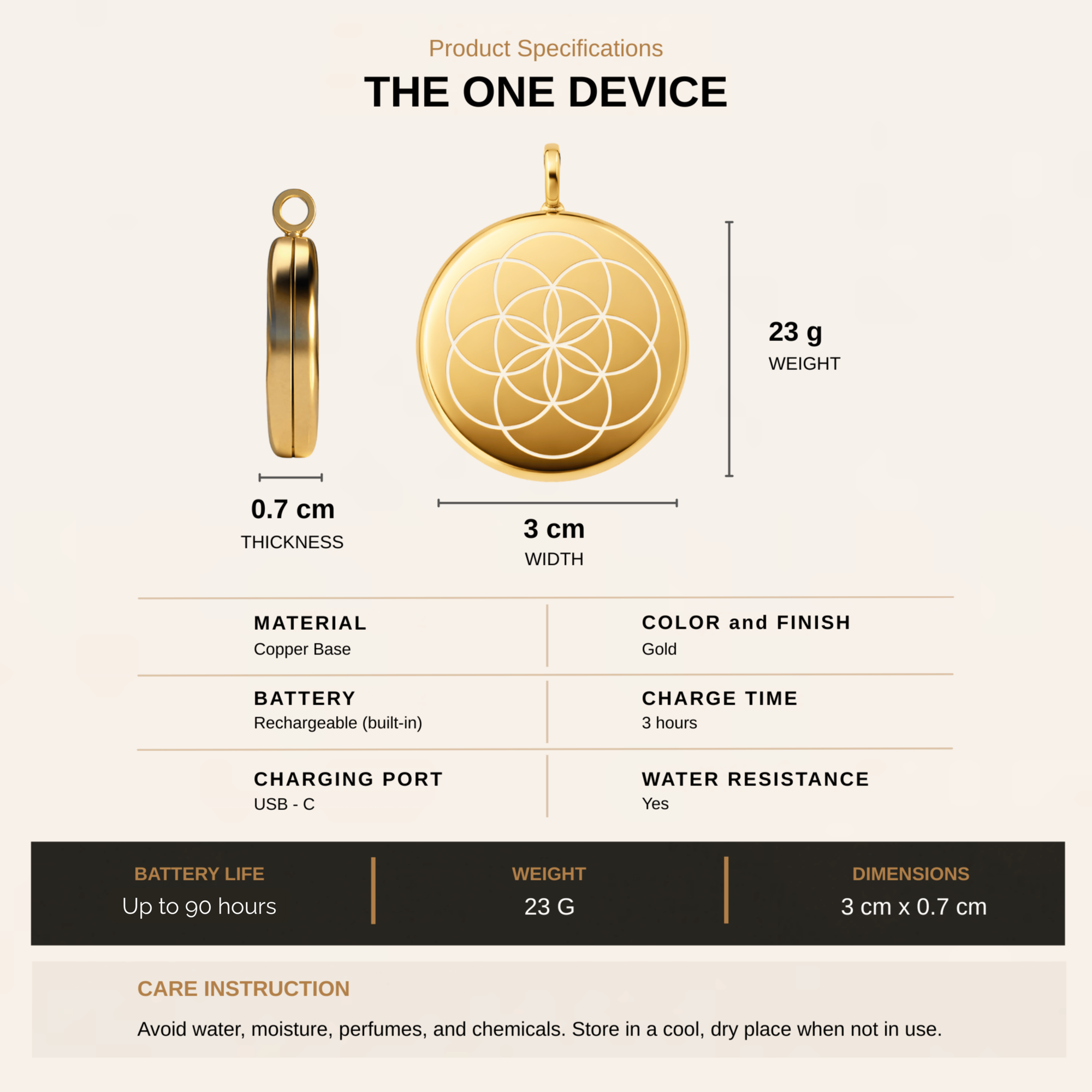 The One in 24K Gold