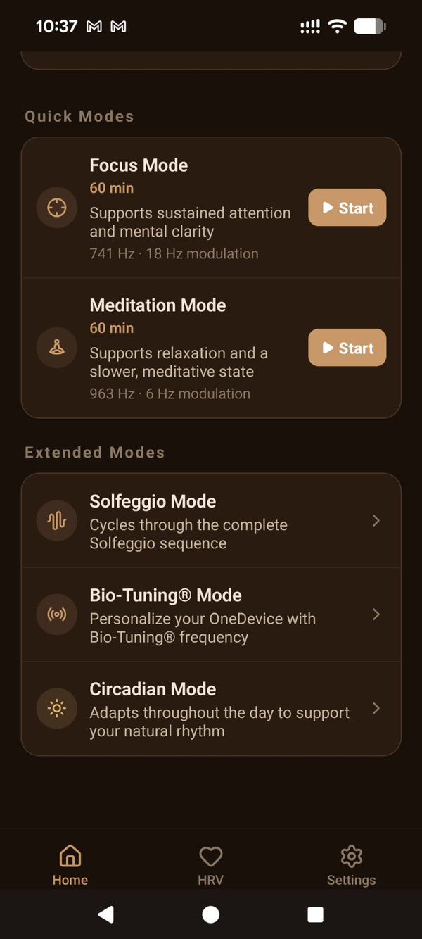 Quick &amp; Extended Modes