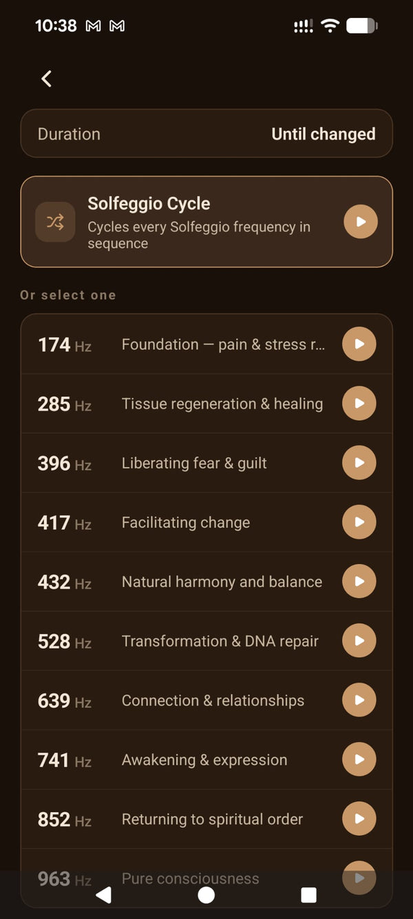 Solfeggio Mode