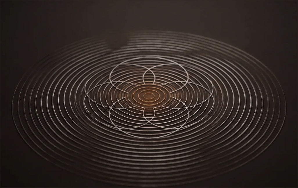 Figure 01 — the Solfeggio frequency plate