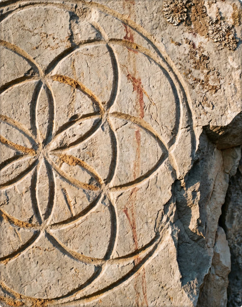 The same pattern in historical art and architecture